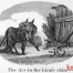 Thumbnail image for <center> In Spite of the Lion’s Skin the Ass Betrays Himself by His Braying</center>