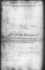 Page from Dr. Joseph warren's Account Books courtesy of the Massachusetts Historical Society