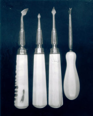 Paule Revere's dental instruments. Courtesy of the National Museum of Health and Medicine